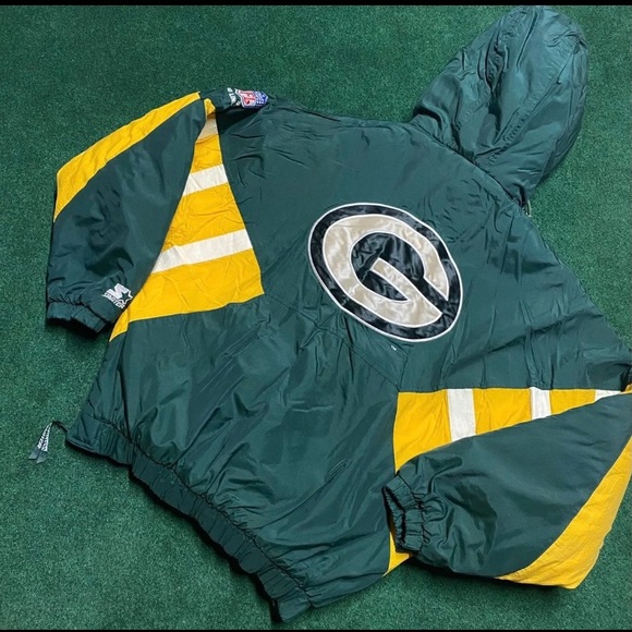 Vintage Green Bay Packers Starter Jacket 90’s - Picture 2 of 5